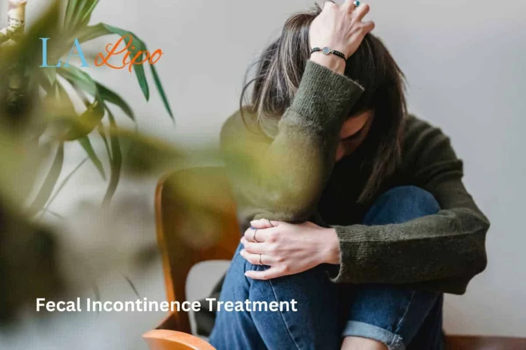 woman worried about fecal incontinence diet Livingston