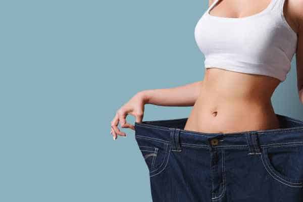 woman after fat reduction treatment Livingston